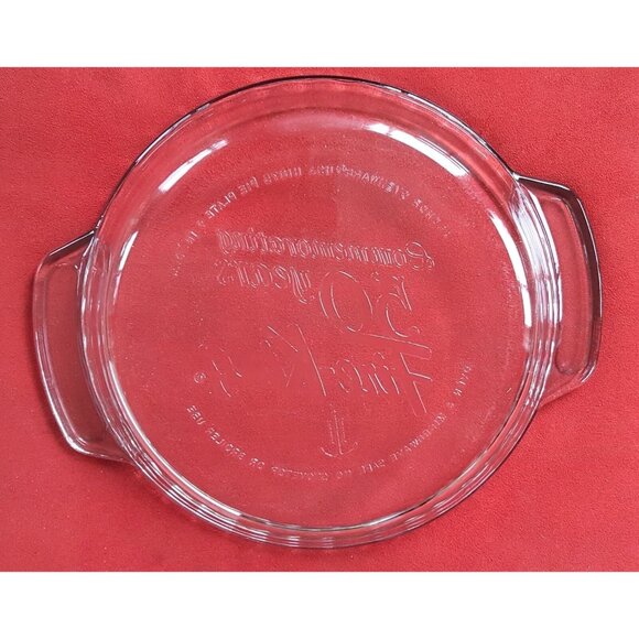 Anchor Hocking Fire King Commemorating 50 Years Collectible 9" Pie Plate - Picture 4 of 6